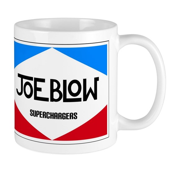 Joe Blow Logo Mug Front